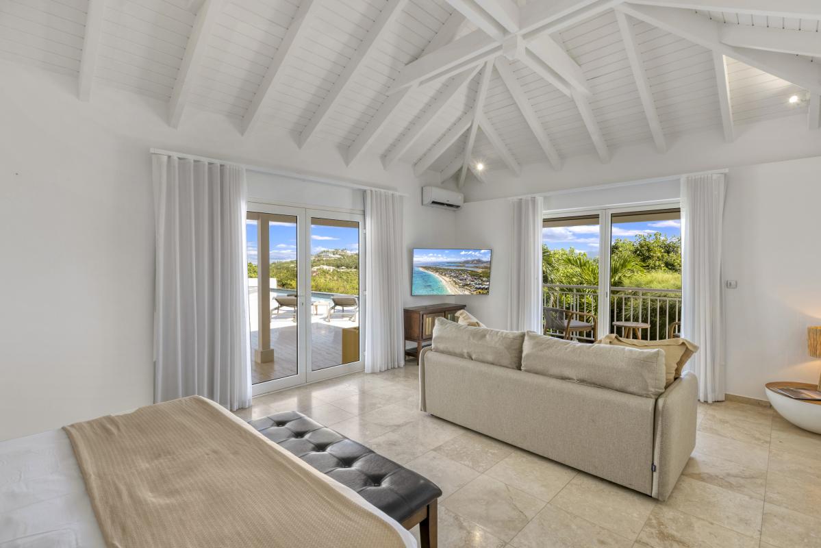 23Location Villa piscine vue mer Terres Basses Saint Martin